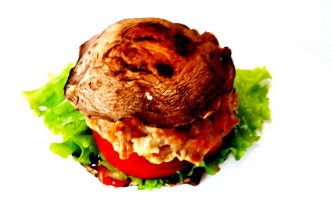 Reseptejä ja treenejä: gluteeniton terveellinen portobello-hampurilainen